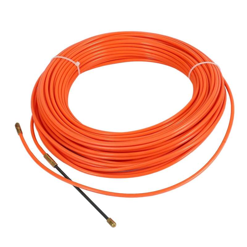 4mm 40 Meter Orange Guide Device Nylon Electric Cable Push