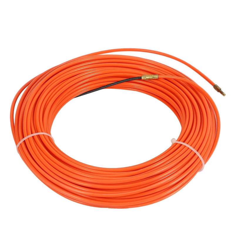 4mm 40 Meter Orange Guide Device Nylon Electric Cable Push