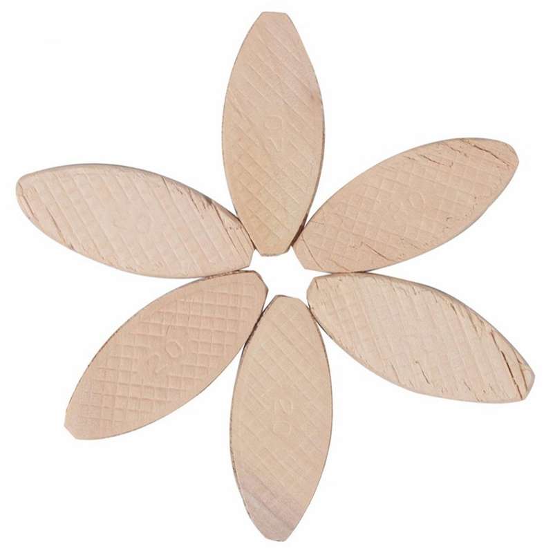 100pcs No.10 Assorted Wood Biscuits for Tenon Machine Woodworking