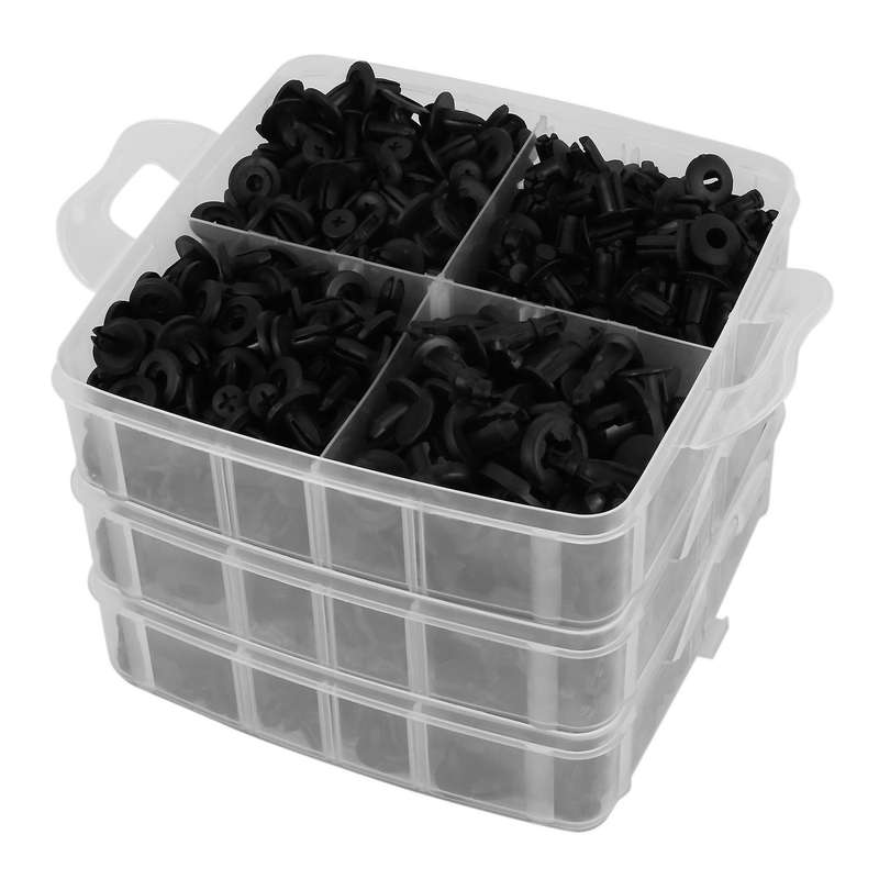 620pcs Universal Mixed Auto Fastener Car Bumper Clips Retainer