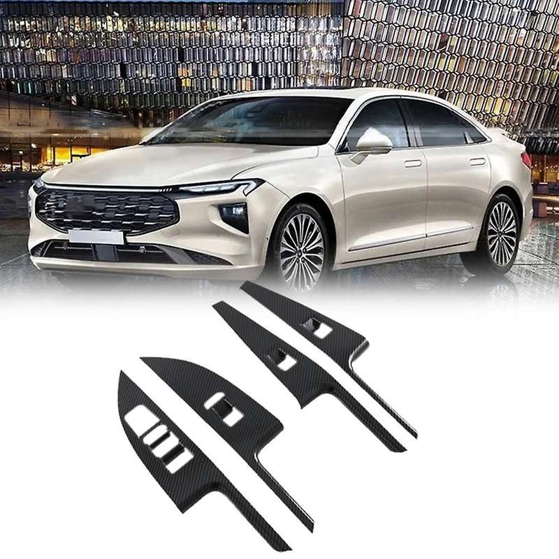Inner Armrest Window Lift Switch Panel Cover for Ford Mondeo 2022