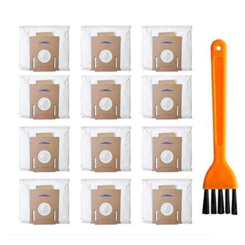 12 Pcs Dust Bags for Ecovacs Deebot Ozmo T8 Aivi T8 Max and T8 Series