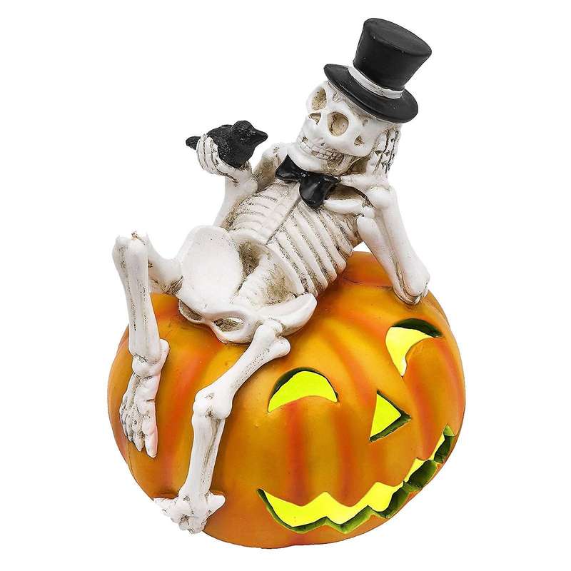 Led Halloween Colorful Night Light Pumpkin Lantern Diy Skull Lamp