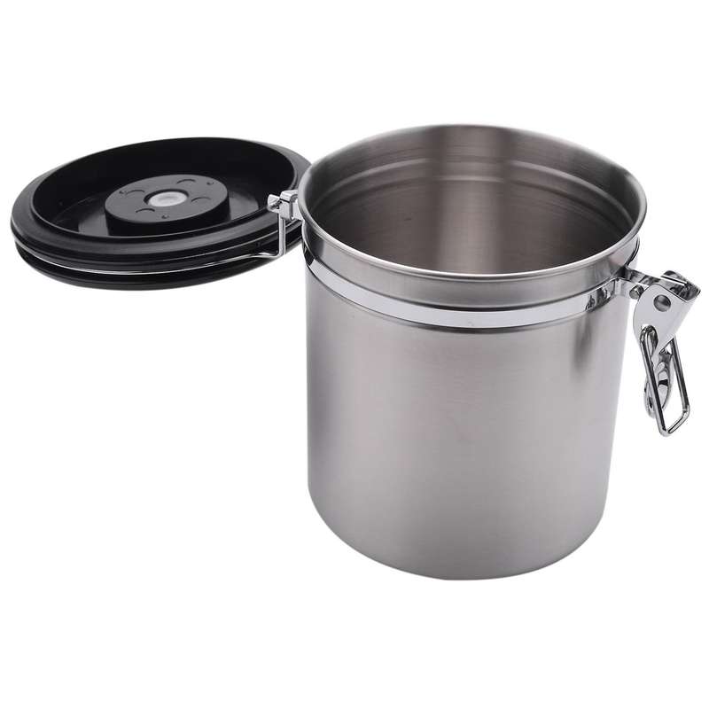 Coffee Flour Sugar Stainless Steel Container Dili Storage Canister