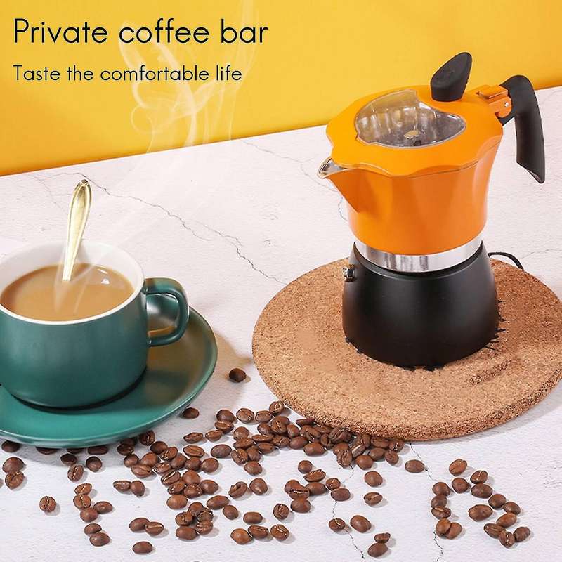 Coffee Maker Aluminum Mocha Espresso Percolator Pot 150ml Coffeeware
