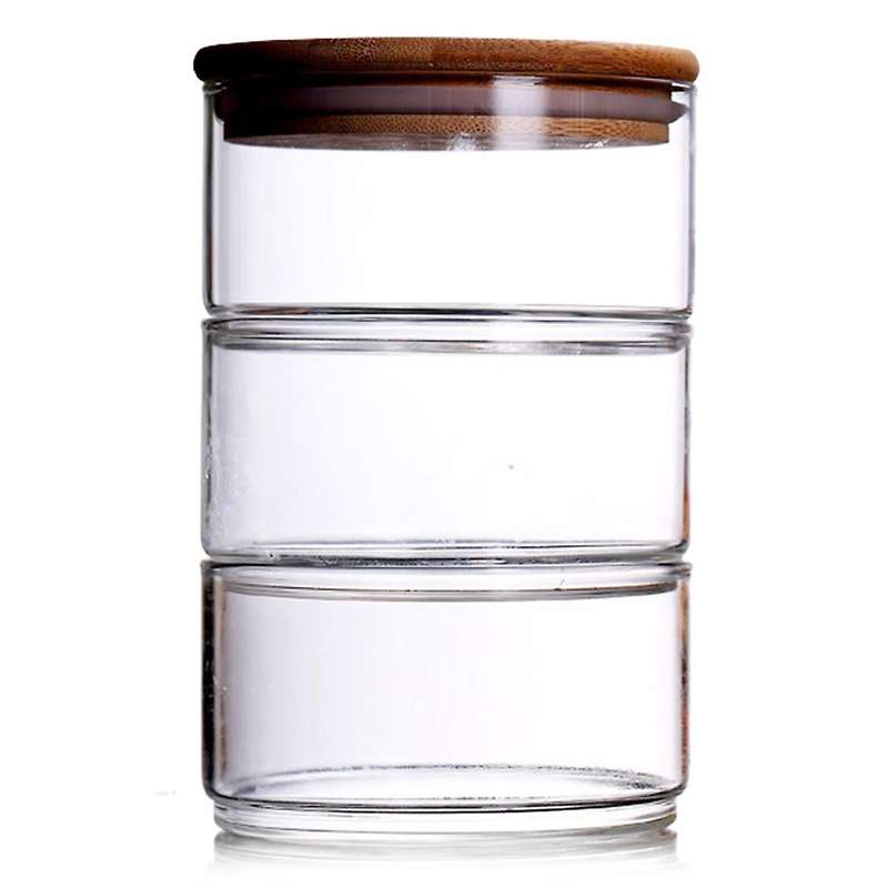 Dried Fruit Storage Tank Gaopeng Silicon Bamboo Wood Sealed Tea Tin