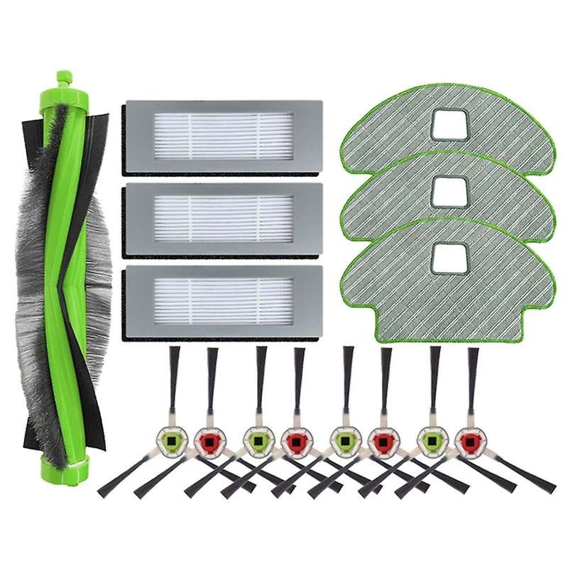 Main Side Brush Mop Cloths Filter for Irobot Roomba Combo113 Robotic