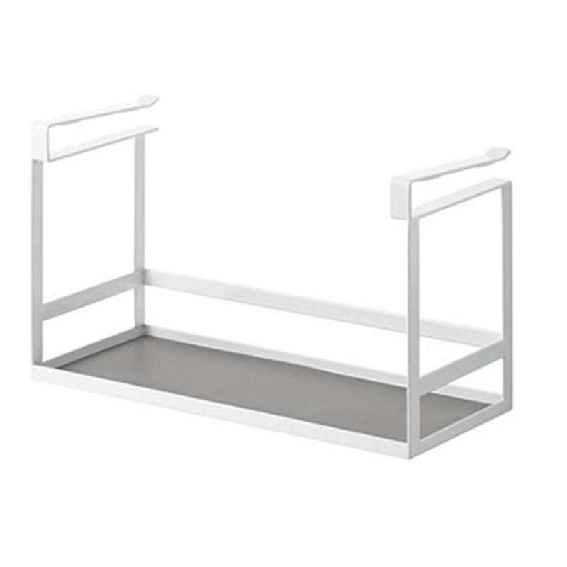 Under-shelf Spice Cabinet Hanger Shelf Seasoning Bottle Holder White