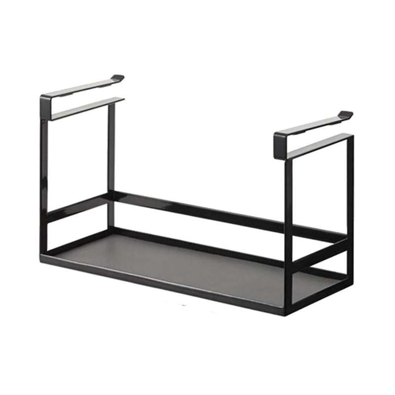 Under-shelf Spice Cabinet Hanger Shelf Seasoning Bottle Holder Black