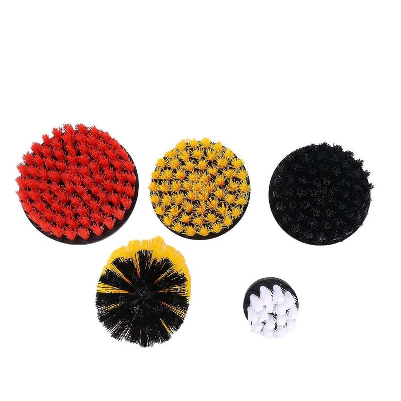 Drill Brush Set, Extend Long Attachment, Scrub Pads, Sponge