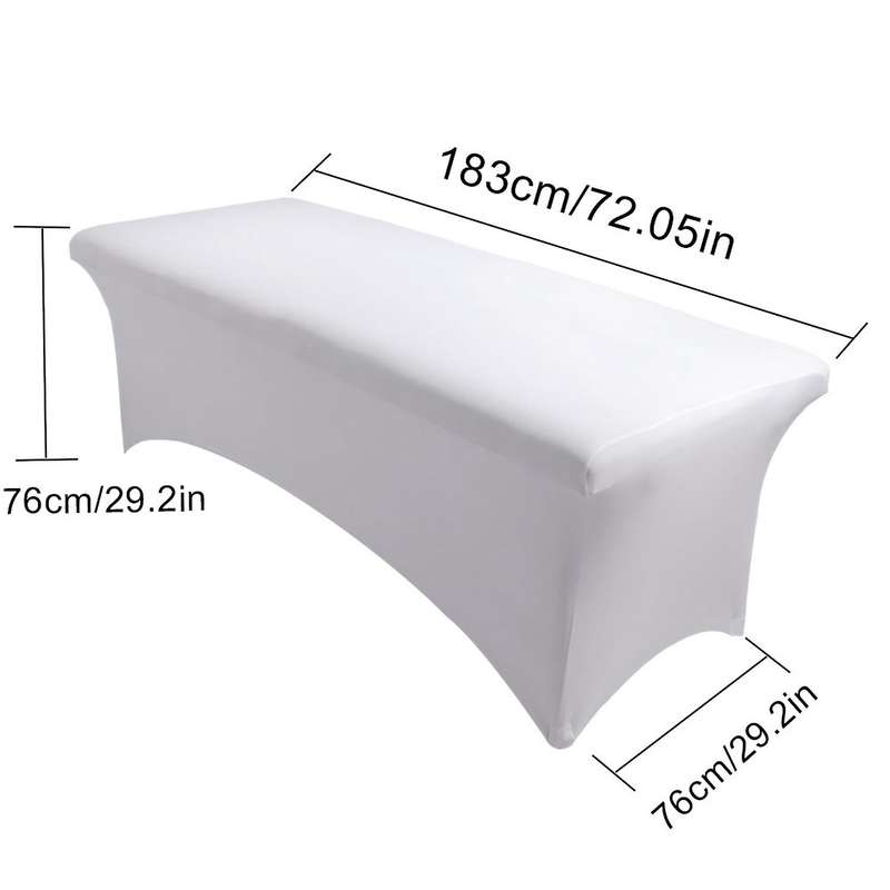 Eyelashes Bed Cover Beauty Sheets Elastic Table Stretchable White