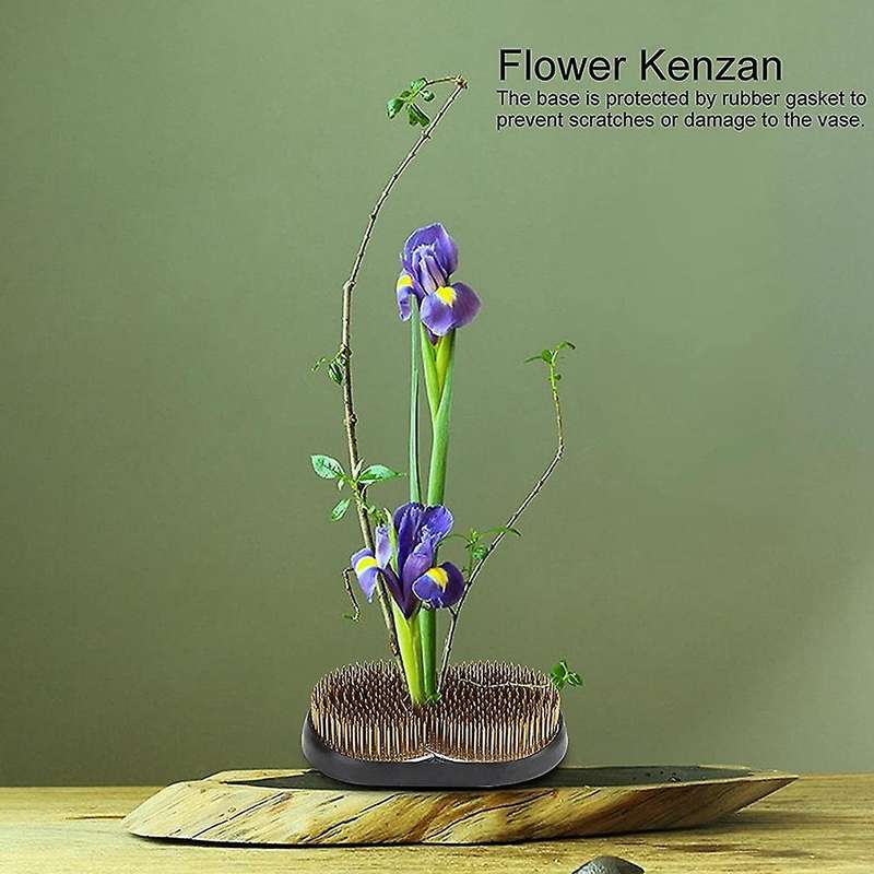Sun and Moon Ikebana Kenzan Flower Arrange for Floral Arrangement