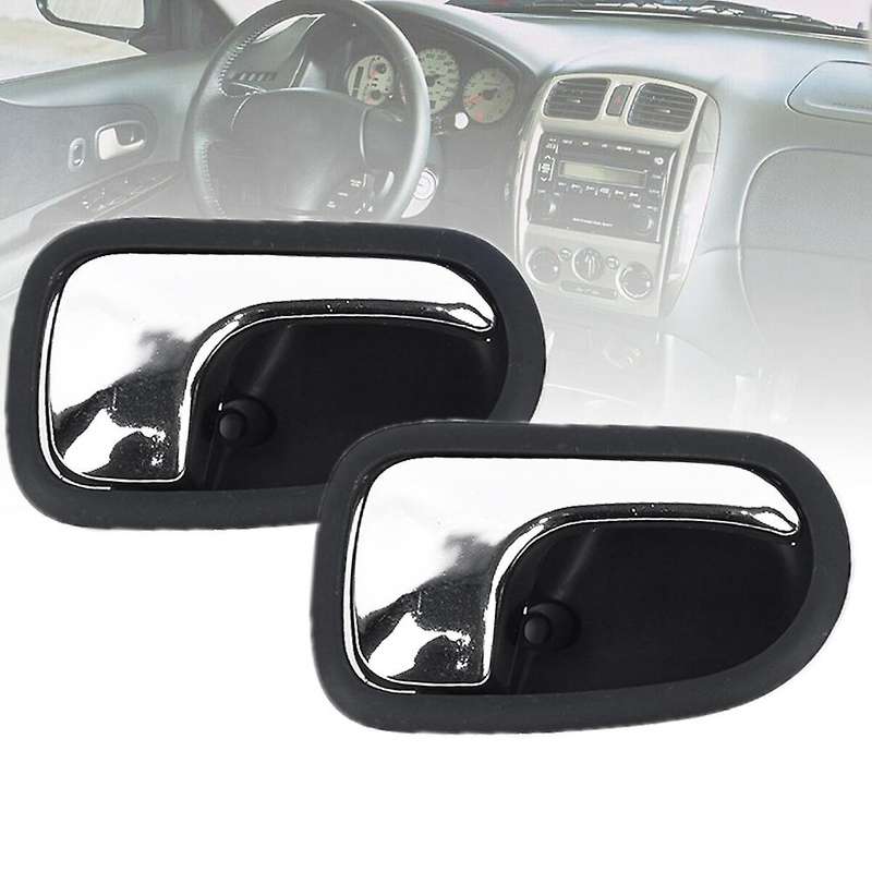 Gray Chrome Inner Door Handle for Mazda 626 for Ford Liata Activa