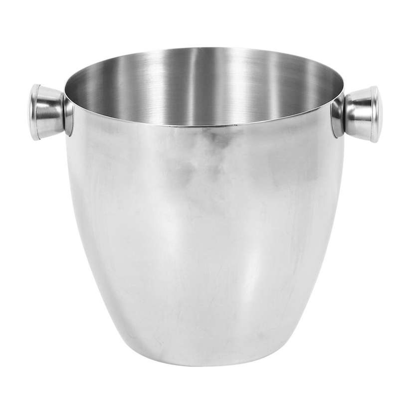 1.5l Stainless Steel Ice Bucket Champagne Ice Squar Beer Bucket