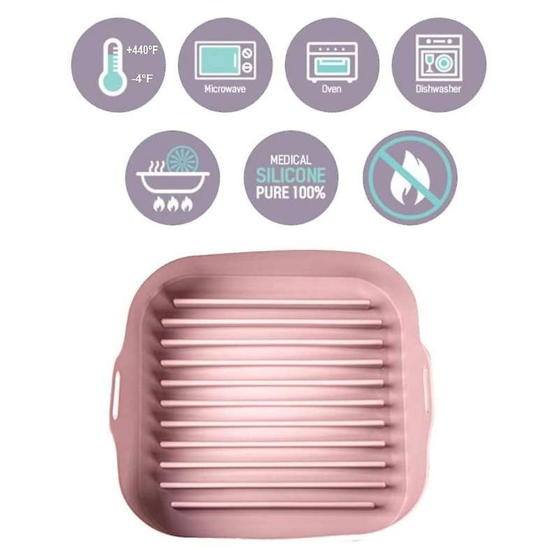 Air Fryer Silicone Pot and Air Fryer Disposable Paper Liner B