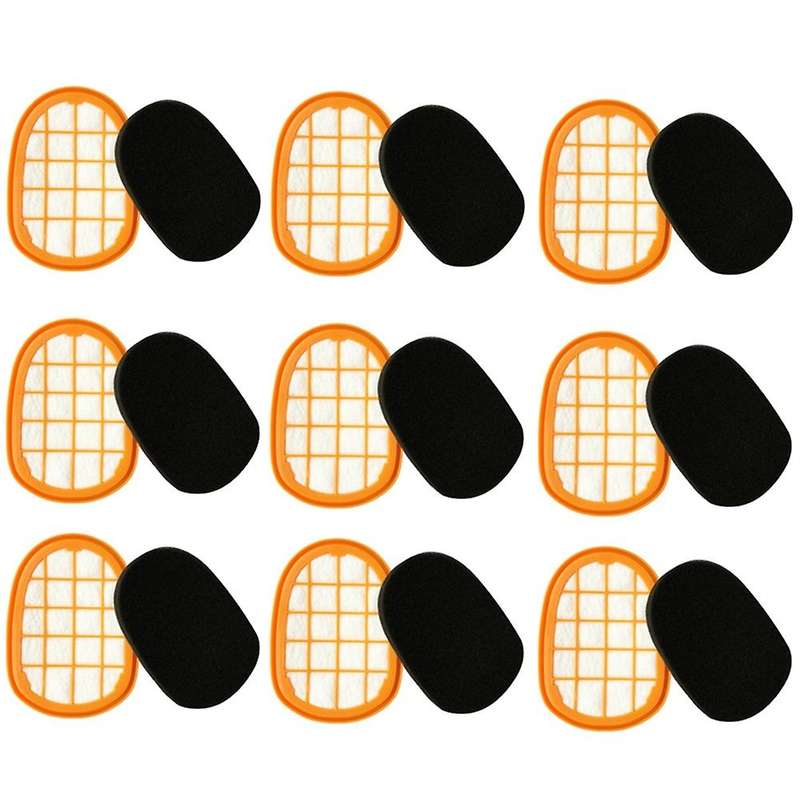 9 Pcs Dust Cotton Filter for Philips Fc6812 6814 6823 6827 6908 Parts