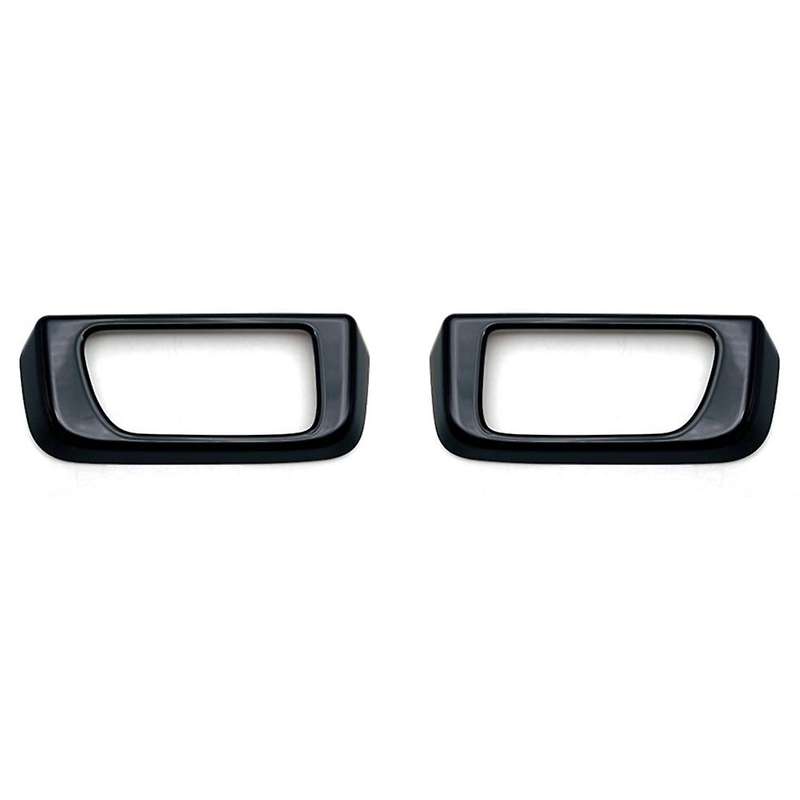 2pcs Black Inner Door Handle Bowl Trim for Daihatsu Atrai 2022+ Rhd