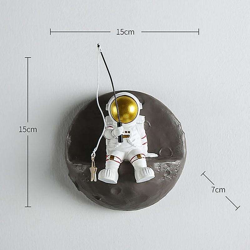 Nordic Wall Decoration Astronaut Resin Wall Shelves Astronaut C