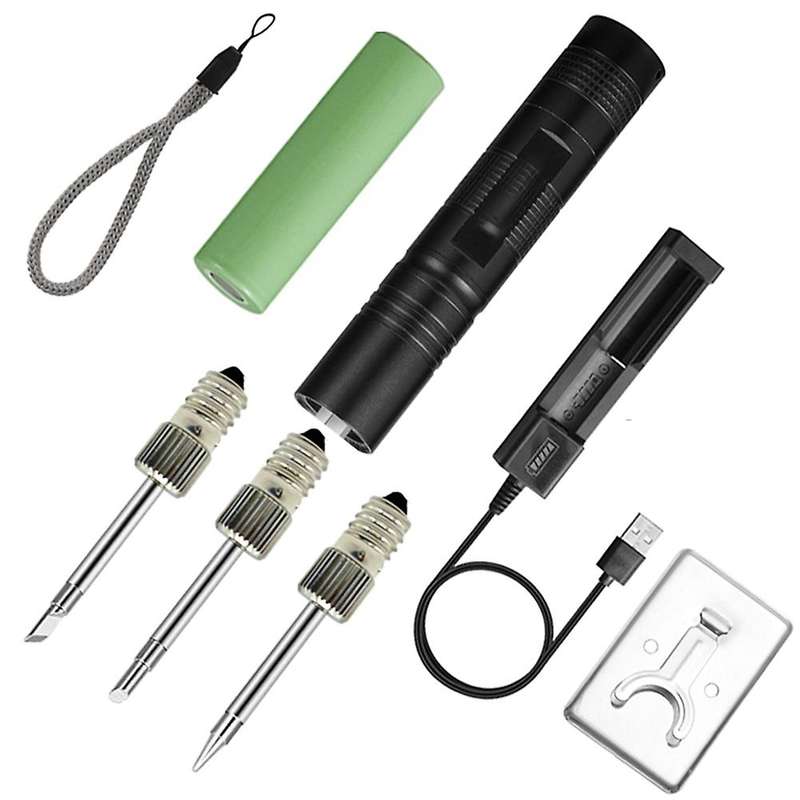 New E10 Interface Battery Soldering Iron 18650 Battery Powered