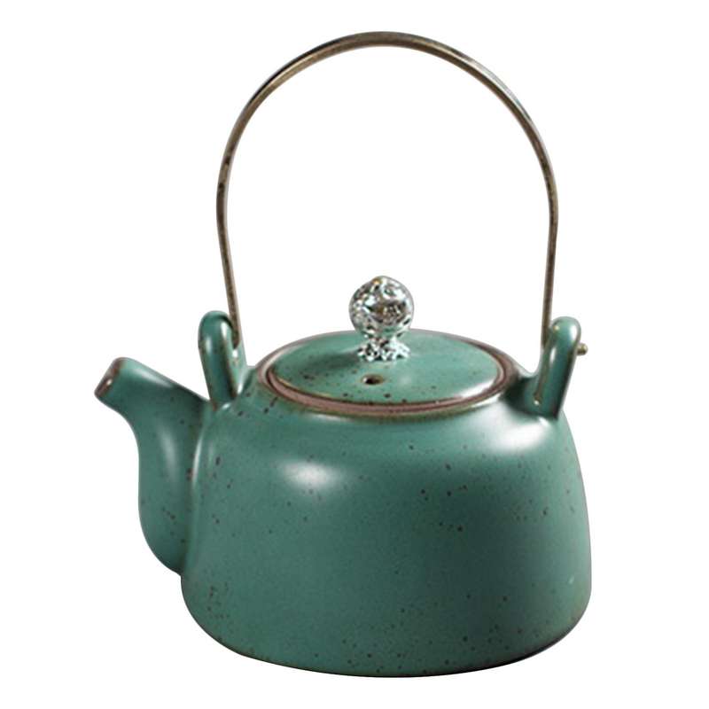 Ceramic Kettle Japanese Retro Teapot Home for Home for Office C