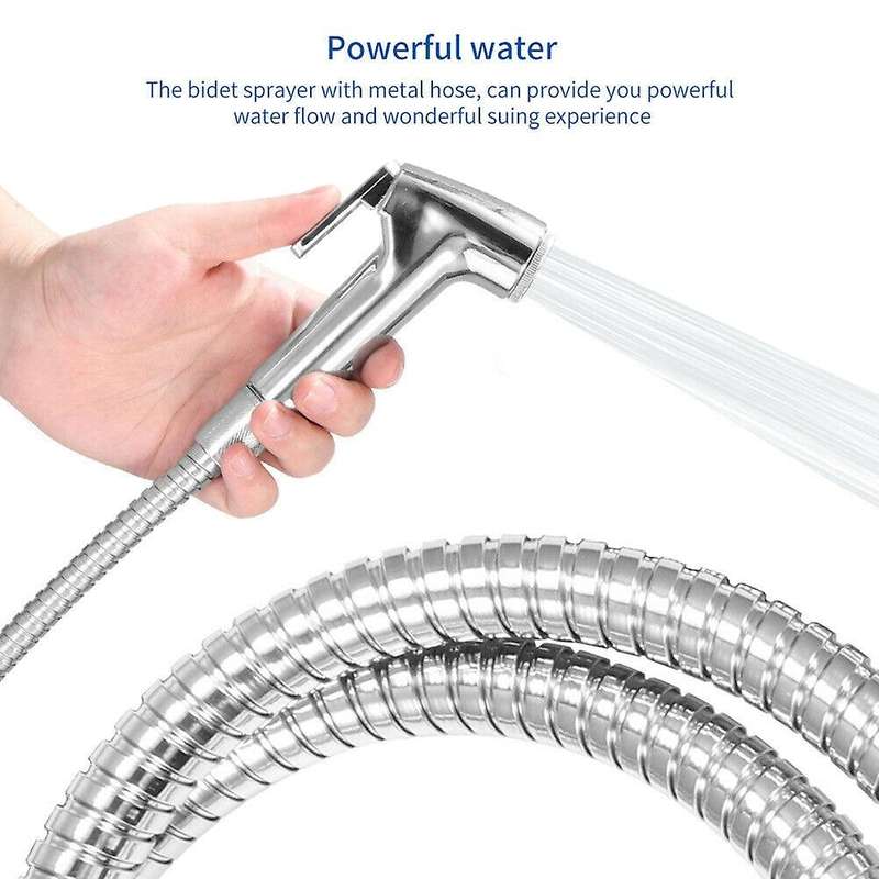 Hand Held Stainless Steel Sprayer Shower Faucet for Bathroom