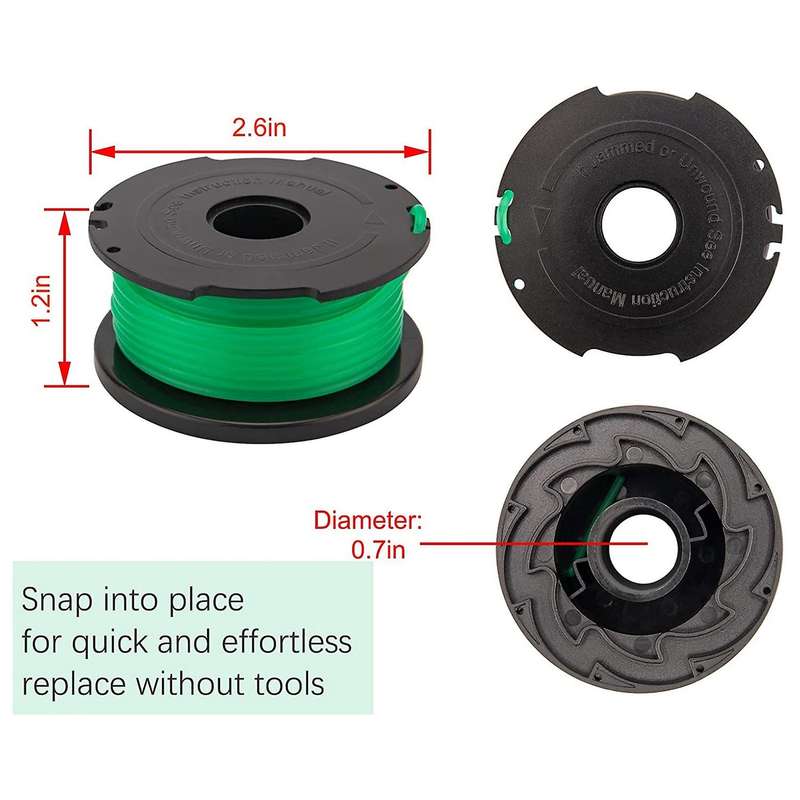 Sf-080 Trimmer Spool Compatible with Gh3000 Lst540 Lst540b Gh3000r