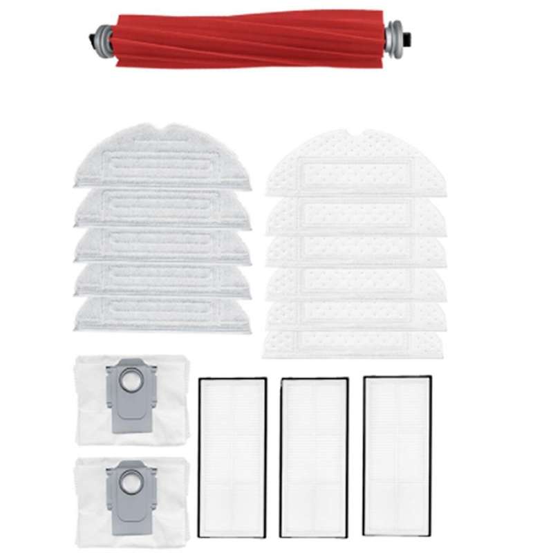 For Roborock G10s/g10s Pro S7 Maxv Ultra Dust Bag Main Brush Filter