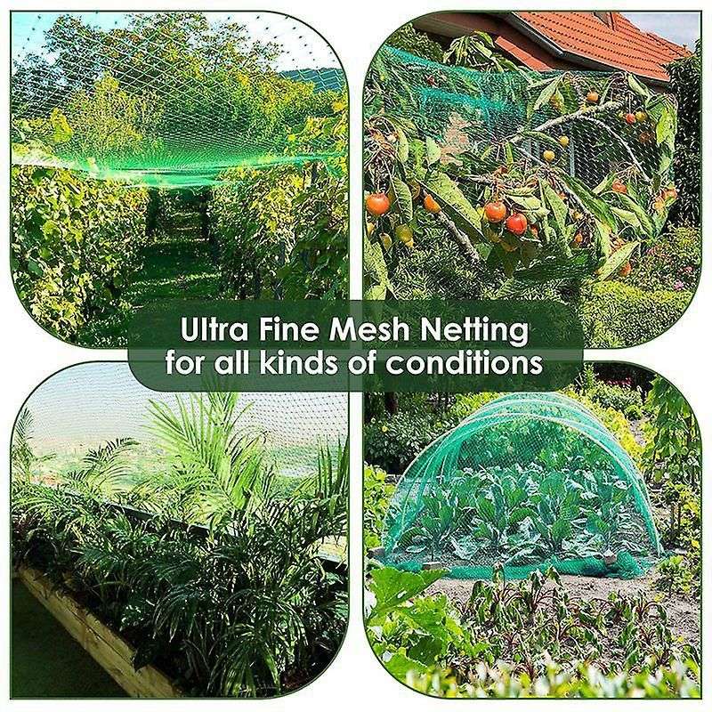 Bird Netting for Garden Protect Vegetable Plants and Fruit Trees
