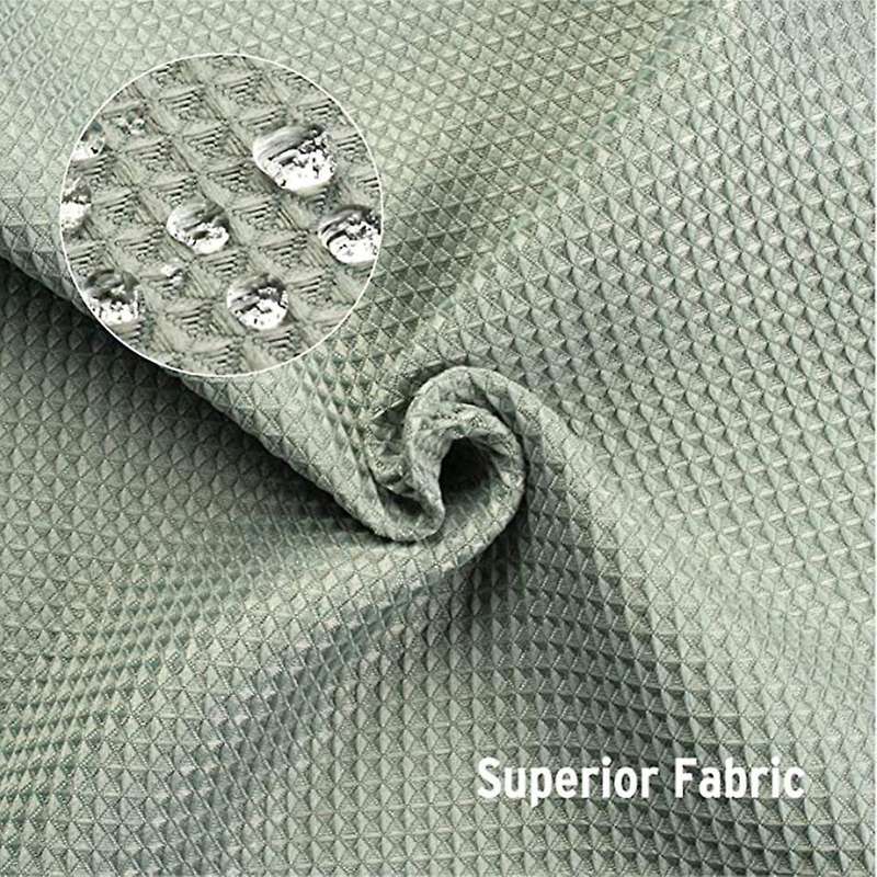 Sage Green Shower Curtain, Water-repellent, 12 Metal Grommets,72x72in