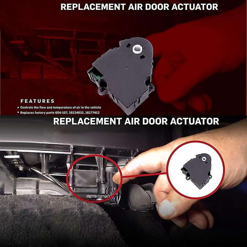 604-107 Hvac Heater Air Blend Door Actuator for Gmc Chevrolet Tahoe