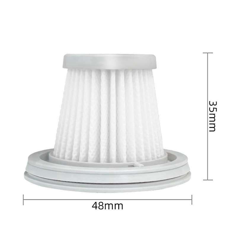12pcs for Xiaomi Mijia Handy Vacuum Cleaner Ssxcq01xy Hepa Filter