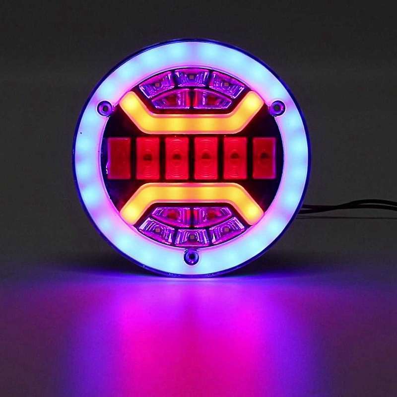 2pcs 43 Led Truck Rear Tail Light Taillights