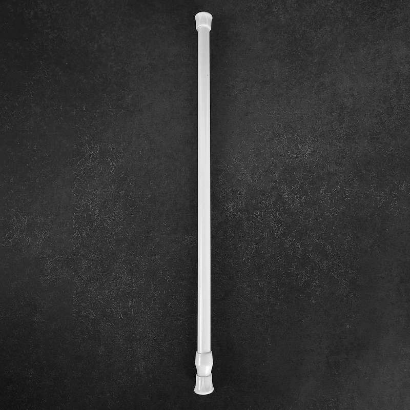 8 Small Tension Rods Spring Extendable Curtain Shower Telescopic Rod