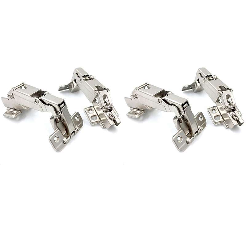 (1 Pair) Cabinet Hinges Soft Close Full Overlay (165 Degrees)
