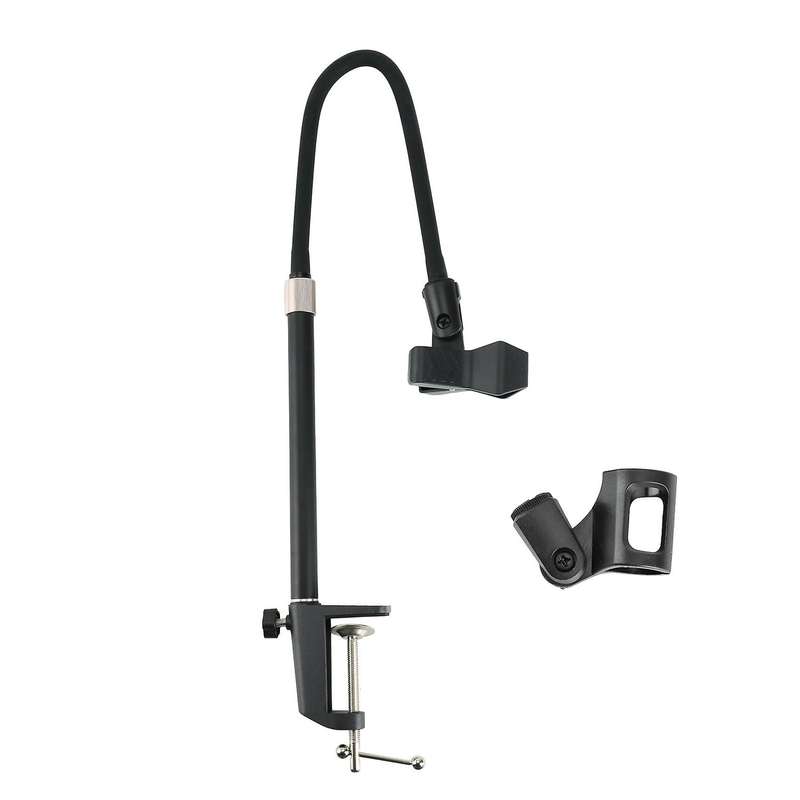 Microphone Stand-mic Stand with 2pc Mic Clip 360 Adjustable Stand