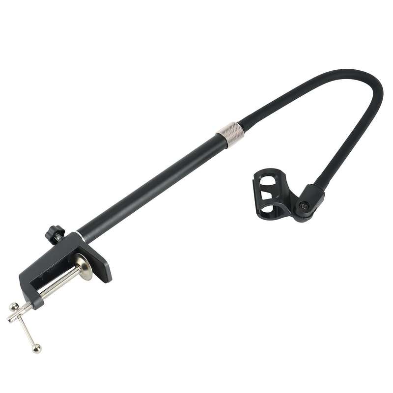 Microphone Stand-mic Stand with 2pc Mic Clip 360 Adjustable Stand