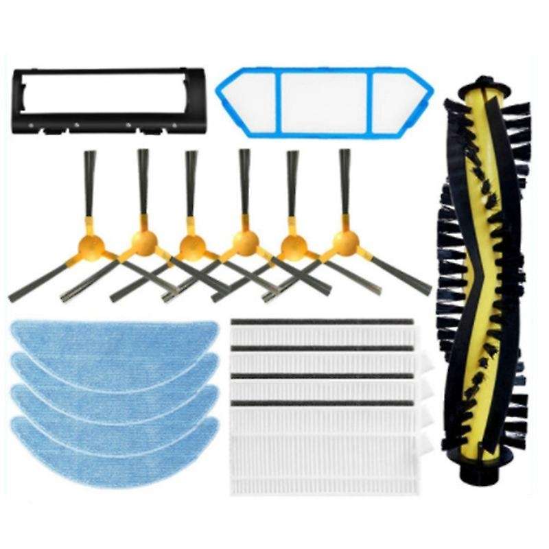 Main Side Brush Filter Mop Cloth Replacement Parts for Neatsvor X500