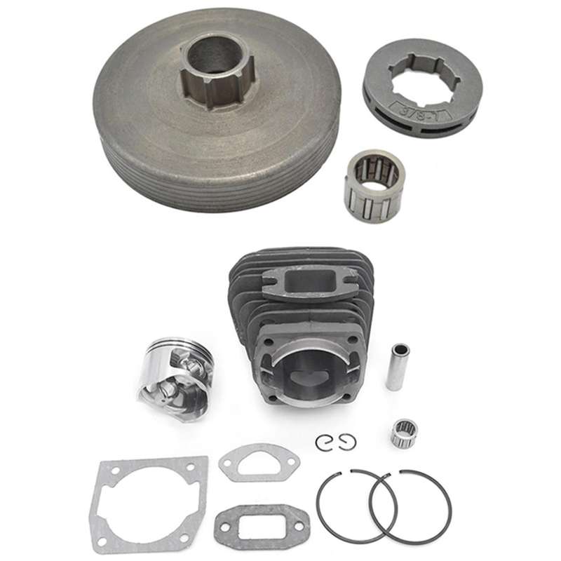 Chain Saw 3/8-7t Rim Sprocket with Chainsaw Clutch Drum for 45cc 52cc