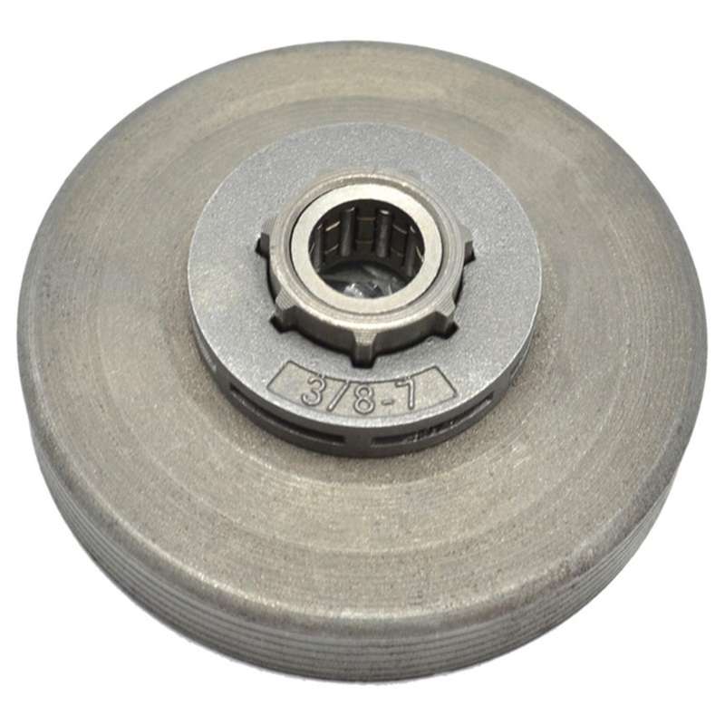 Chain Saw 3/8-7t Rim Sprocket with Chainsaw Clutch Drum for 45cc 52cc