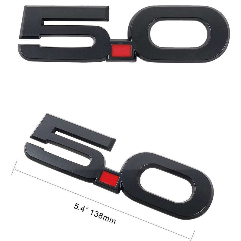 3 Pack Badge Emblems for Ford Mustang Decals 2015-2017