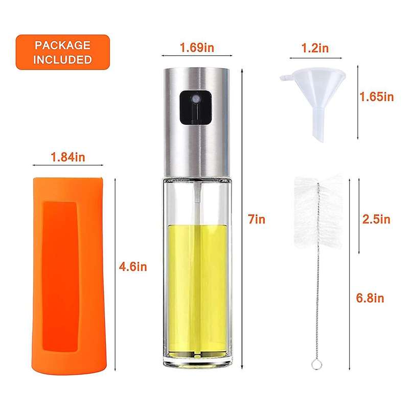 2 Pack Olive Oil Sprayer for Cooking,kitchen Olive Oil Sprayer