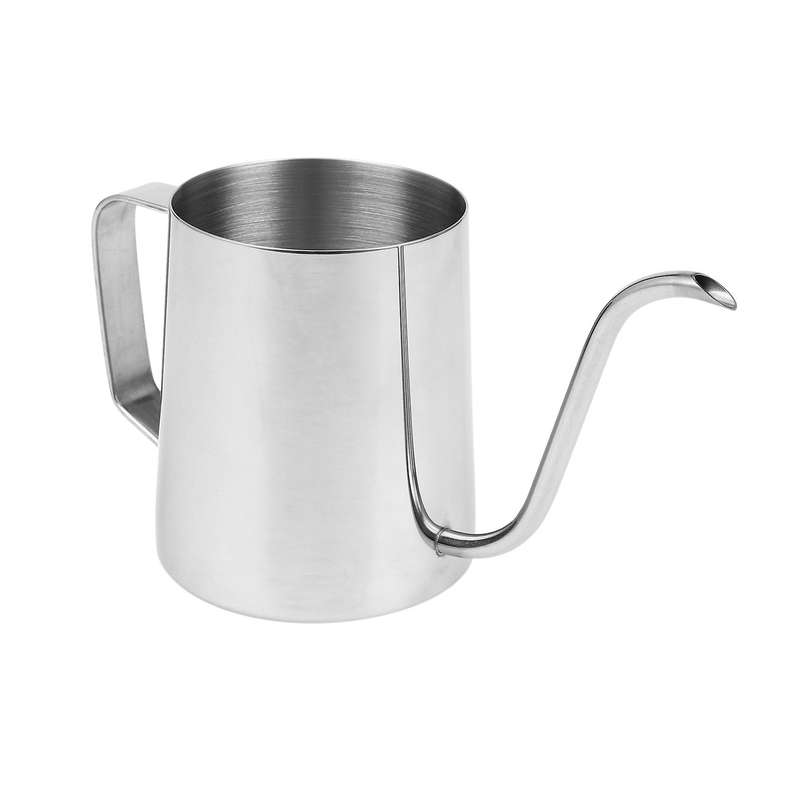 2x Long Spout Coffee Pot (12oz /350ml) - 304 Stainless Steel