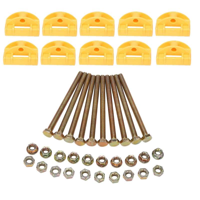 10 Pcs Portable Tiles Height Adjustable Locator with Wrench B