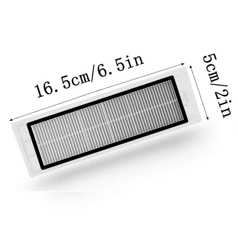 Dust Bin Box with Filter Side Brush for Dreame D9 Robotic Sweeper