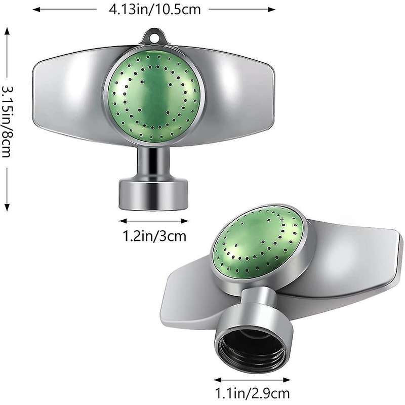 3 Pack Lawn Rotating Water Adjustable 360 Degree Sprinkler Head