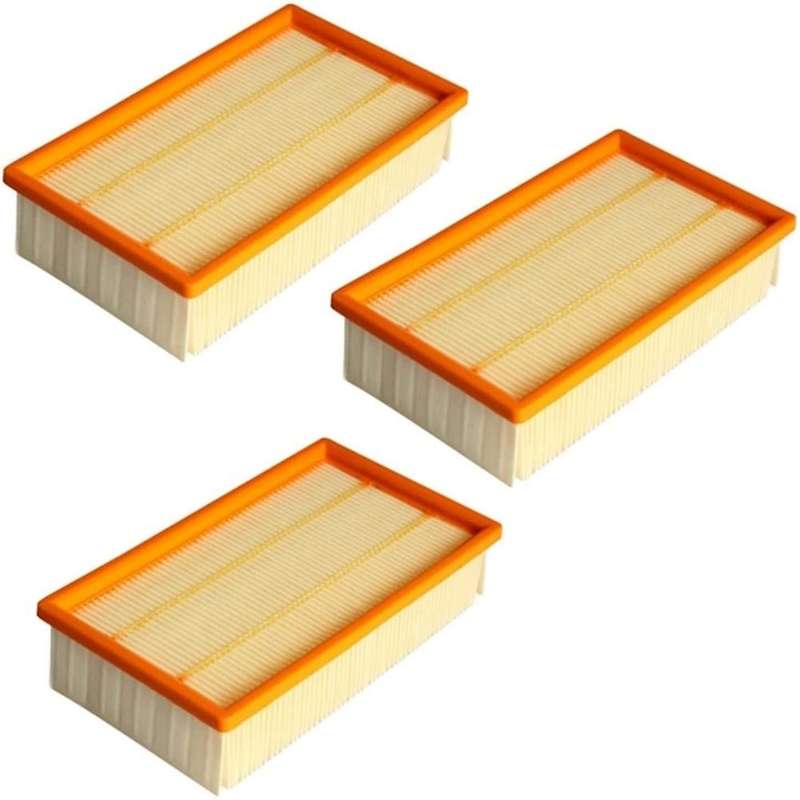 3pcs Air Filter Vacuum Cleaner for Karcher Nt25 Nt35 Nt45 Nt55 Nt611