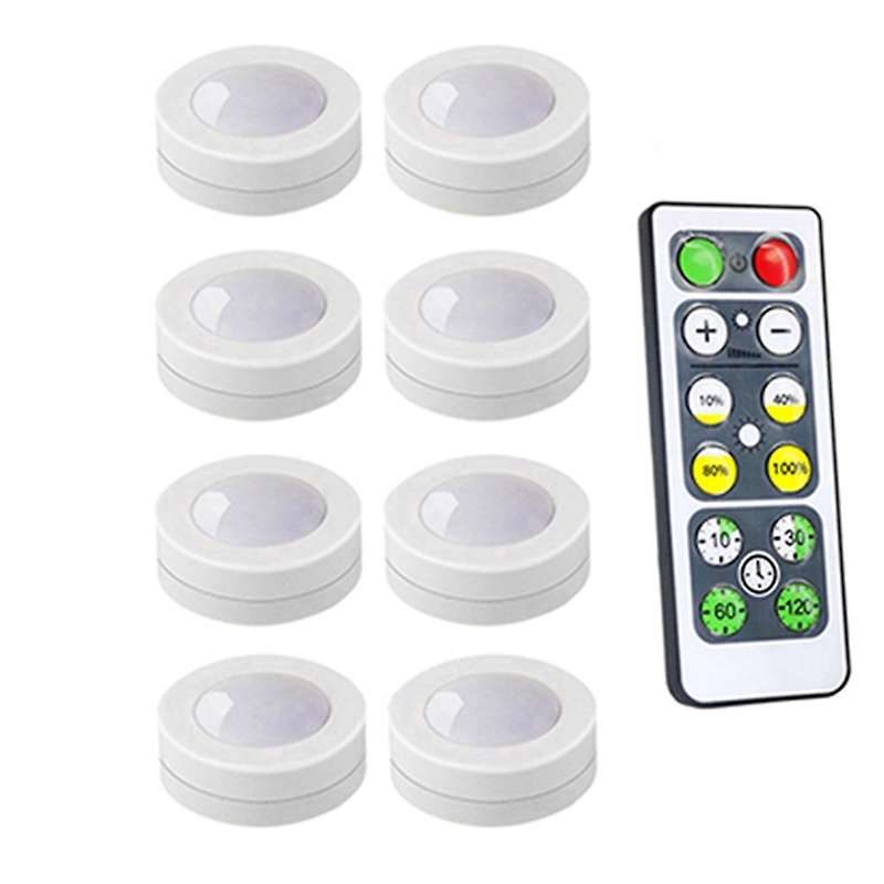 9pcs Dimmable Contact Sensor Under Cabinet Light Hallway Night Lamp