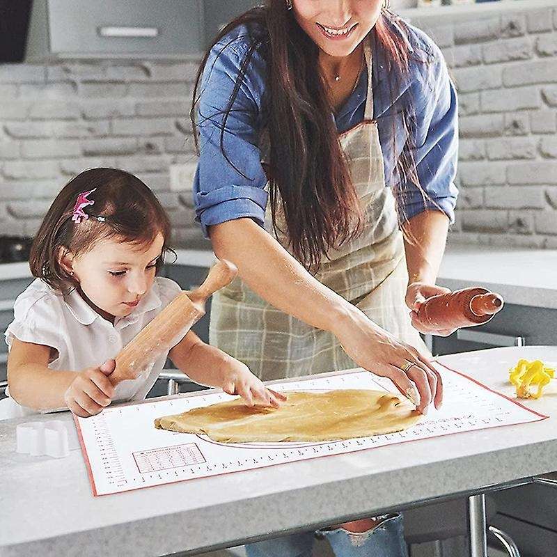 Silicone Non Stick Easy Clean Baking Mats for Cookie Sheets, Bread