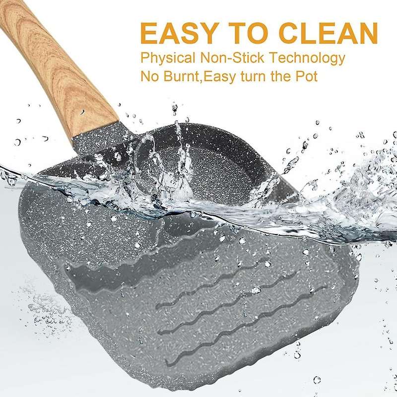 Non-stick Pancake Pan Egg Pan with 2 Hole Fried Egg Pan