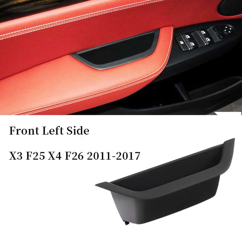 Car Auto Door Handle Pull Trim Compatible For-bmw,black